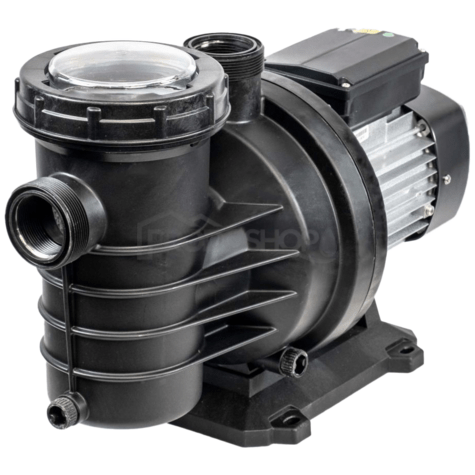 Schéma zapojenia: Bazénové čerpadlo SWIM 0,35 so vstupným filtrom a výkonom 500W. 