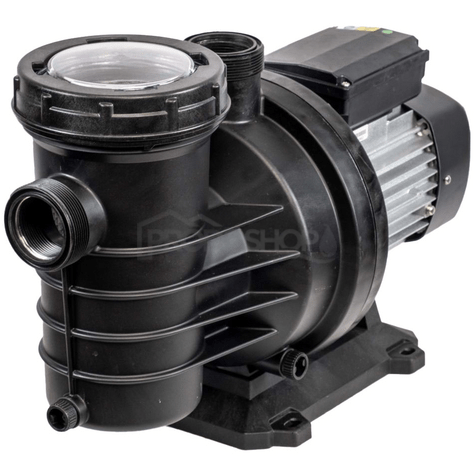 Schéma zapojení: Bazénové čerpadlo SWIM 0,50 se vstupním filtrem a výkonem 750W.