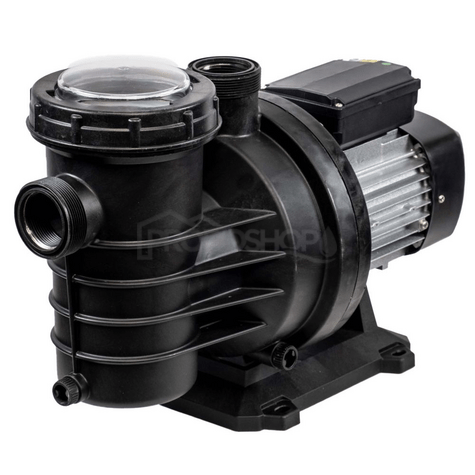 Schéma zapojení: Bazénové čerpadlo SWIM 0,25 se vstupním filtrem a výkonem 370W.