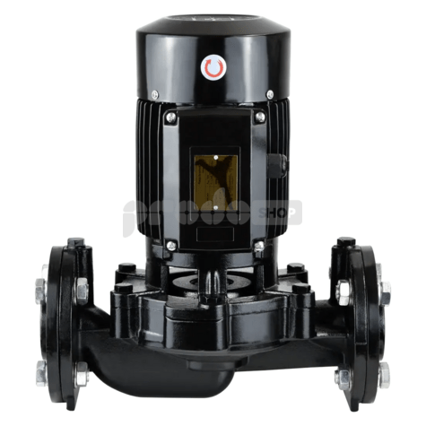 Schéma zapojení: Průmyslové oběhové čerpadlo IPML 50-1500 je vyrobeno z litiny, hliníku a nerezové oceli AISI 304.