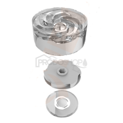 Bekötési rajz: Többfokozatú búvárszivattyú 4 SD 16-14 (400V) AISI 304 rozsdamentes acélból.