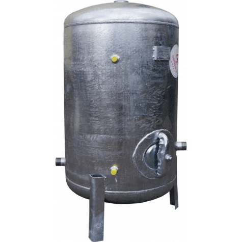 Bekötési rajz: A HVP 200 hidrofor tartály kívül-belül horganyzott. Max. nyomás 6 bar.2