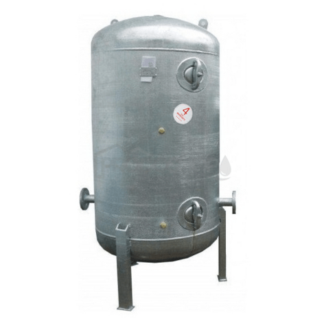 Schéma zapojení:  Tlaková nádoba HVP 1500 je pozinkována zevnitř i zvenčí. Max. tlak 10 bar.2