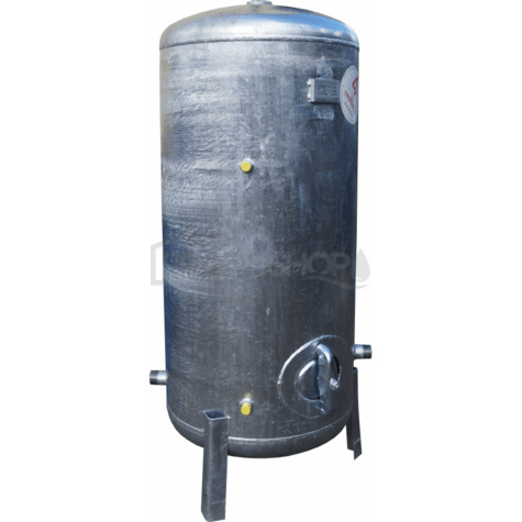 Bekötési rajz: A HVP 300 hidrofor tartály kívül-belül horganyzott. Max. nyomás 6 bar.2