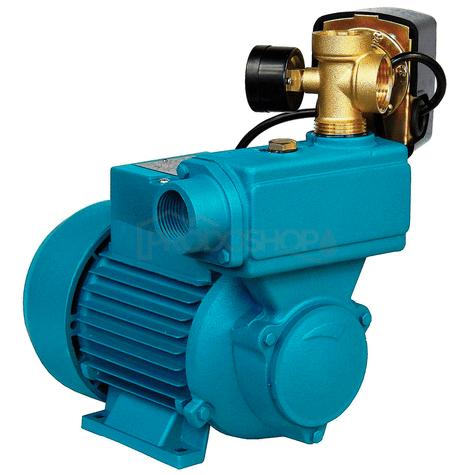 Bekötési rajz: Praktikus vízmű WZI 750. A tengely és a szivattyú rotorja AISI 304 rozsdamentes acélból készült. Hidrofor tartály 80L.2