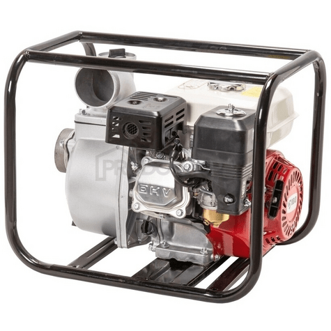 Schéma zapojení: Benzinové čerpadlo BZP-30 s čtyřtaktním motorem a výkonem 6,5HP2