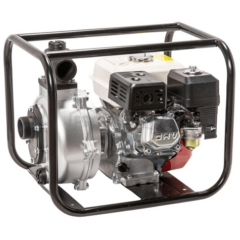 Bekötési rajz: H-BZP-20 benzinszivattyú négyütemű motorral és 6,5  LE teljesítménnyel2