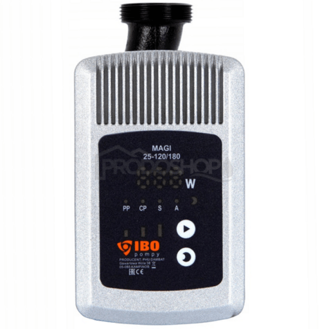 Schéma zapojení:  Energeticky úsporné oběhové čerpadlo MAGI H 25-120/180 má energetickou třídu A. Koeficient energetické účinnosti je EEI<=0,23.2