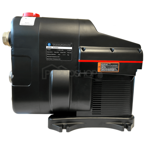 Schéma zapojenia: Automatická domáca vodáreň SCA 504 má zabudovaný frekvenčný menič a permanentný magnet vďaka čomu ušetrí až 50% energie. Sacia hĺbka až 8,5m.2