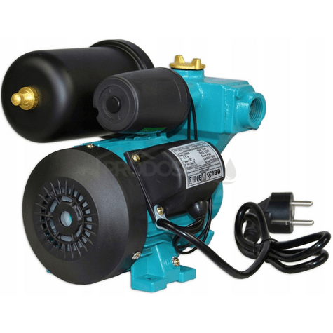 Bekötési rajz: A házi vízmű - WZCH 100 / 1L automatikus szivattyúval és beépített nyomástárolóval rendelkezik. A házi vízmű előnye a könnyű telepíthetőség.2