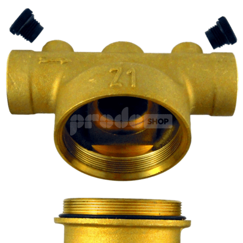 Bekötési rajz: Az öntisztító sárgaréz Neptun szűrő maximális víztisztaságot biztosít, ezáltal megbízható működést és hosszú élettartamot garantál minden utána beépített berendezés számára.2