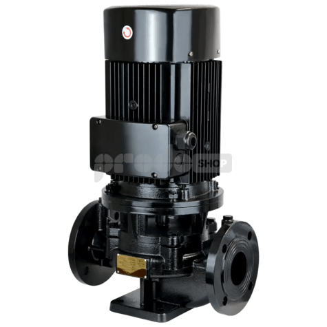 Schéma zapojení: Průmyslové oběhové čerpadlo IPML 50-5500 je vyrobeno z litiny, hliníku a nerezové oceli AISI 304.2