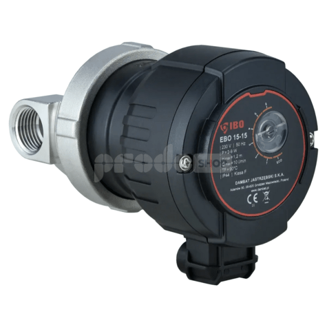 Schéma zapojenia: Úsporné elektronické cirkulačné čerpadlo EBO 15-15 na obeh TUV vybavené motorom s permanentným magnetom a elektronickou reguláciou otáčok.2