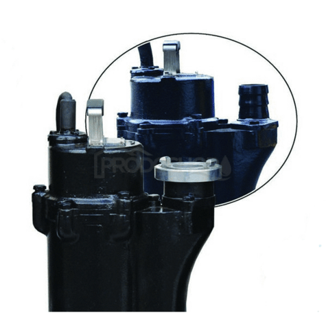 Bekötési rajz: Vízelvezető szivattyú 50 KBFU - 1,53