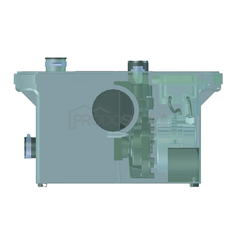 Schéma zapojenia: Úsporné prečerpávacie čerpadlo AQUASAN PRO na splachovanie WC s účinným drvičom3
