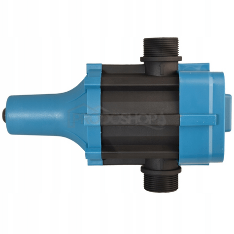 Schéma zapojení: Řídící jednotka PC-20 P má zabudovaný elektronický spínač, zabudovanou zpětnou klapku a ochranu běhu nasucho. Pro čerpadla do výkonu 2.2kW3