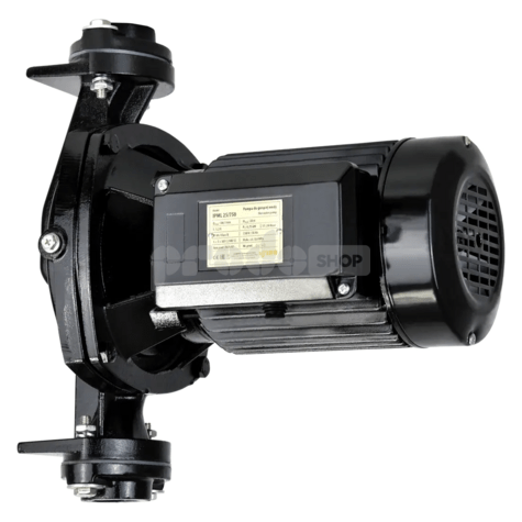 Schéma zapojenia: Priemyselné obehové čerpadlo IPML 25-750 je vyrobené z liatiny, hliníka, nerezovej ocele AISI 304.3