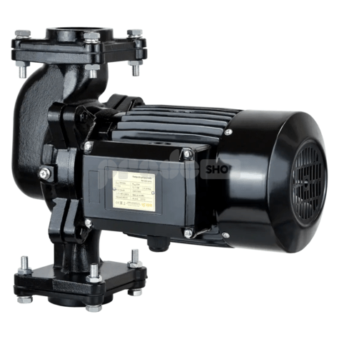 Schéma zapojenia: Priemyselné obehové čerpadlo IPML 50-750 je vyrobené z liatiny, hliníka, nerezovej ocele AISI 304.3