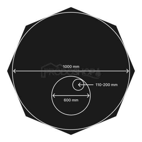 Schéma zapojenia: Umiestnenie šachty 1300x1000: