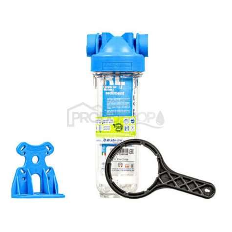 Bekötési rajz: A szűrő leírása SENIOR 10„ MONO csatlakozás 1”: