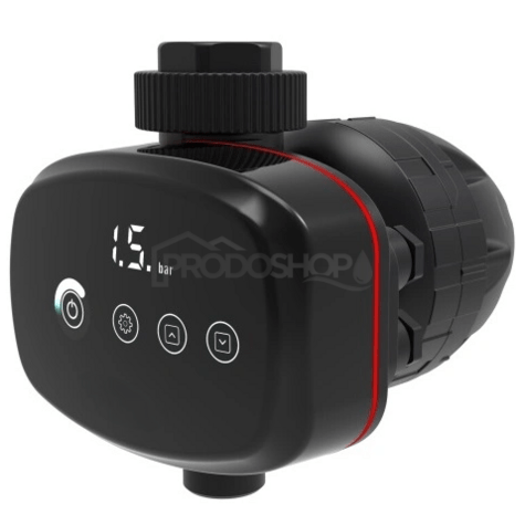 Bekötési rajz: Az ADARA 6 digitális vezérlőegység megvédi a szivattyút a szárazon futástól, a víz visszaáramlásától és a vízösszerázódástól. 1,5 kW-os szivattyúkhoz. Beépített hidrofor tartály 0,3L.