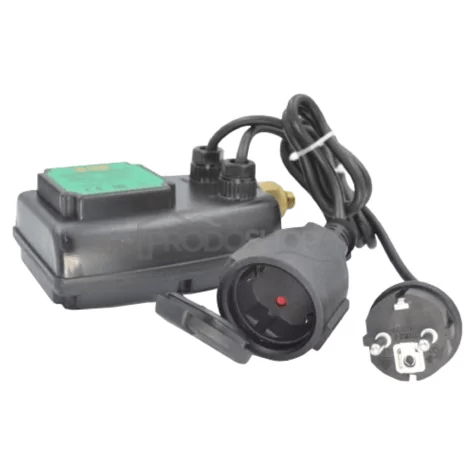 Schéma zapojení: Digitální tlakový spínač IBO PRESS SX. Chrání čerpadlo před přetížením a běhu nasucho. Pro čerpadla do výkonu 1,5kW.2