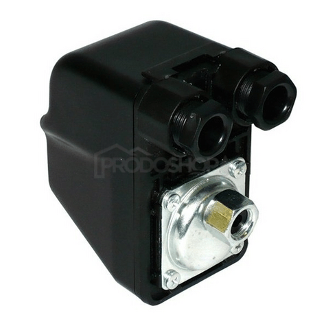 Bekötési rajz: A vízmű BSK-3A nyomáskapcsolóval rendelkezik