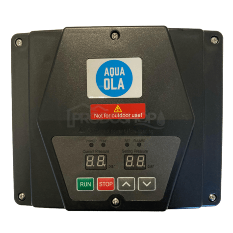 Bekötési rajz: Frekvenciaváltó IQ-E 2,2kW; 1x230V