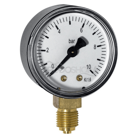 Schéma zapojení: Manometr do 10 bar