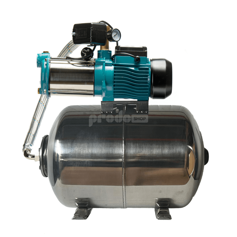 MHI 1500 INOX Kreiselpumpe - 1500 Watt, 7800 L/h Förderleistung, Max. 5 Bar Druck, Edelstahlgehäuse