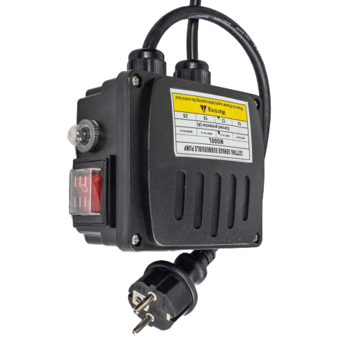 Kalový set - Ponorné kalové čerpadlo WQV 7-16-1,5 s drtičem a hadicí 20m